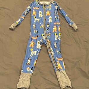 Little Sleepies “dapper dogs” 18-24m zippies